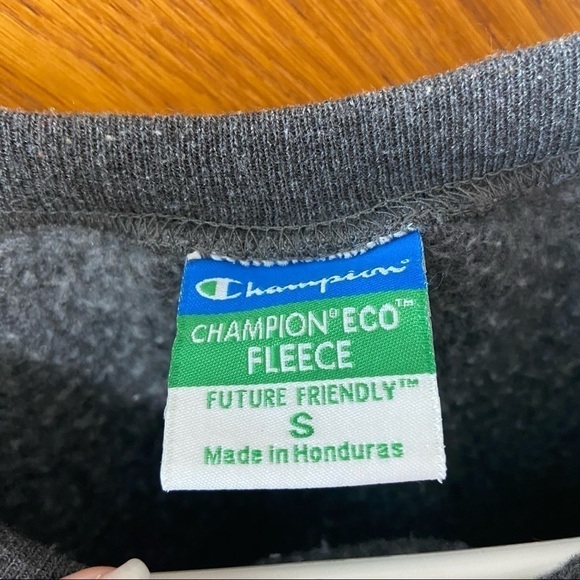 Champion Baylor Crew Neck Sweat Shirt Pullover Vintage Size Small - Picture 4 of 6